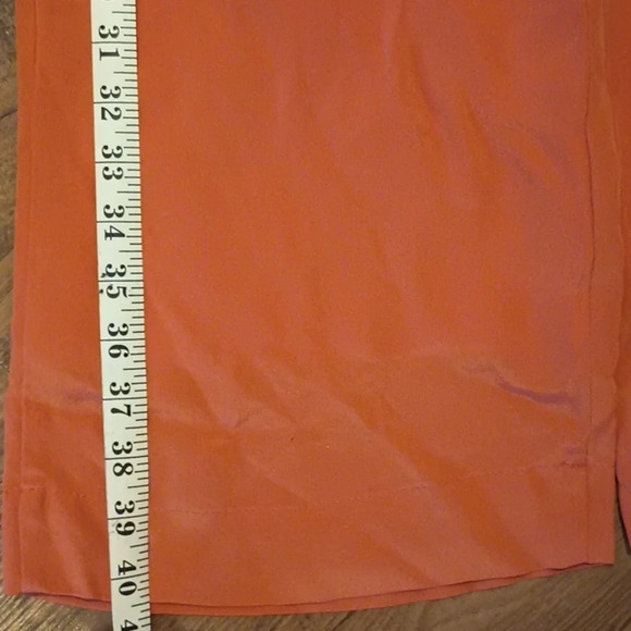 Whitney Eve Rust Orange Wide Leg High Waisted Trousers A6 - Picture 2 of 6